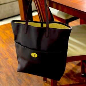 Beautiful purple leather Coach purse